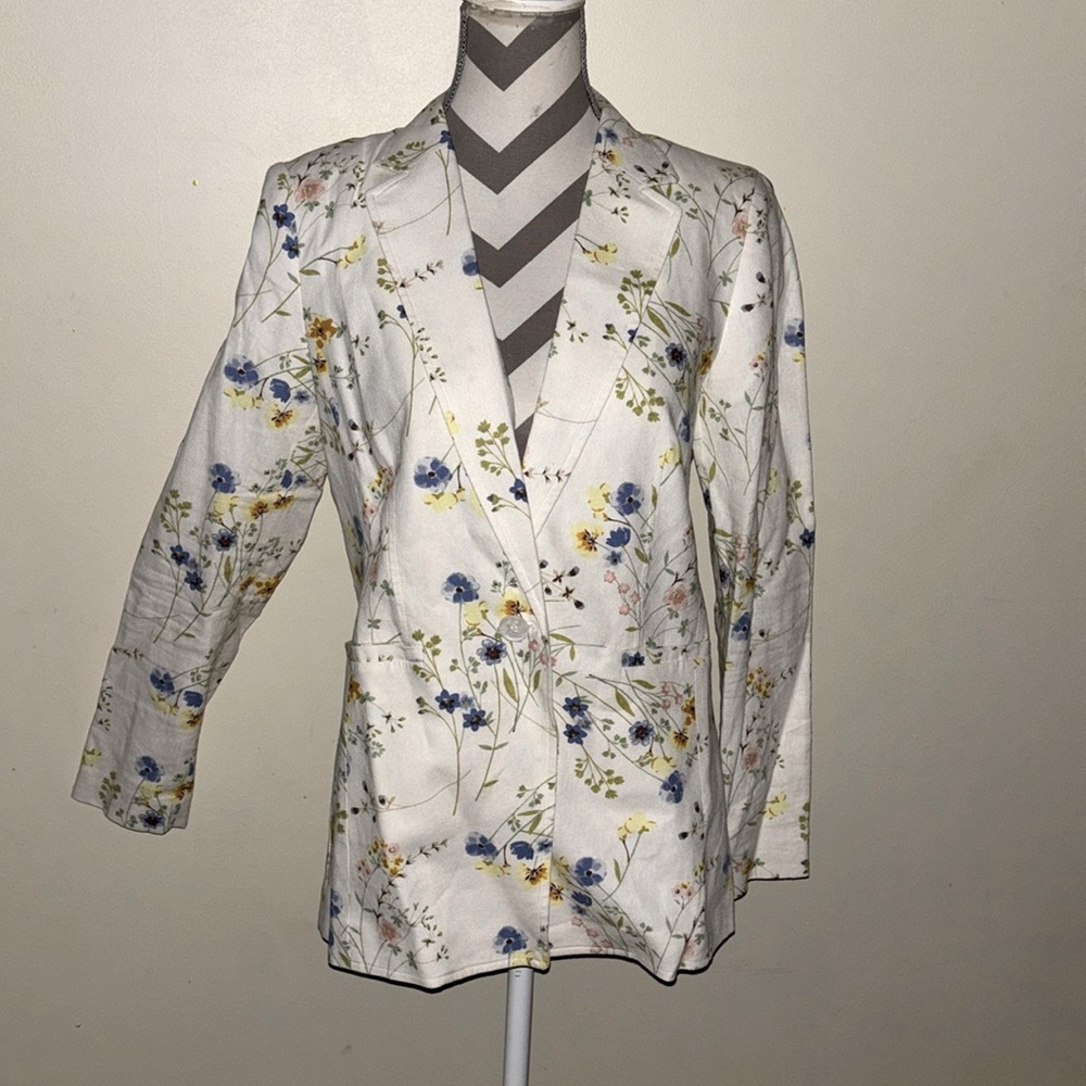 Loft floral blazer